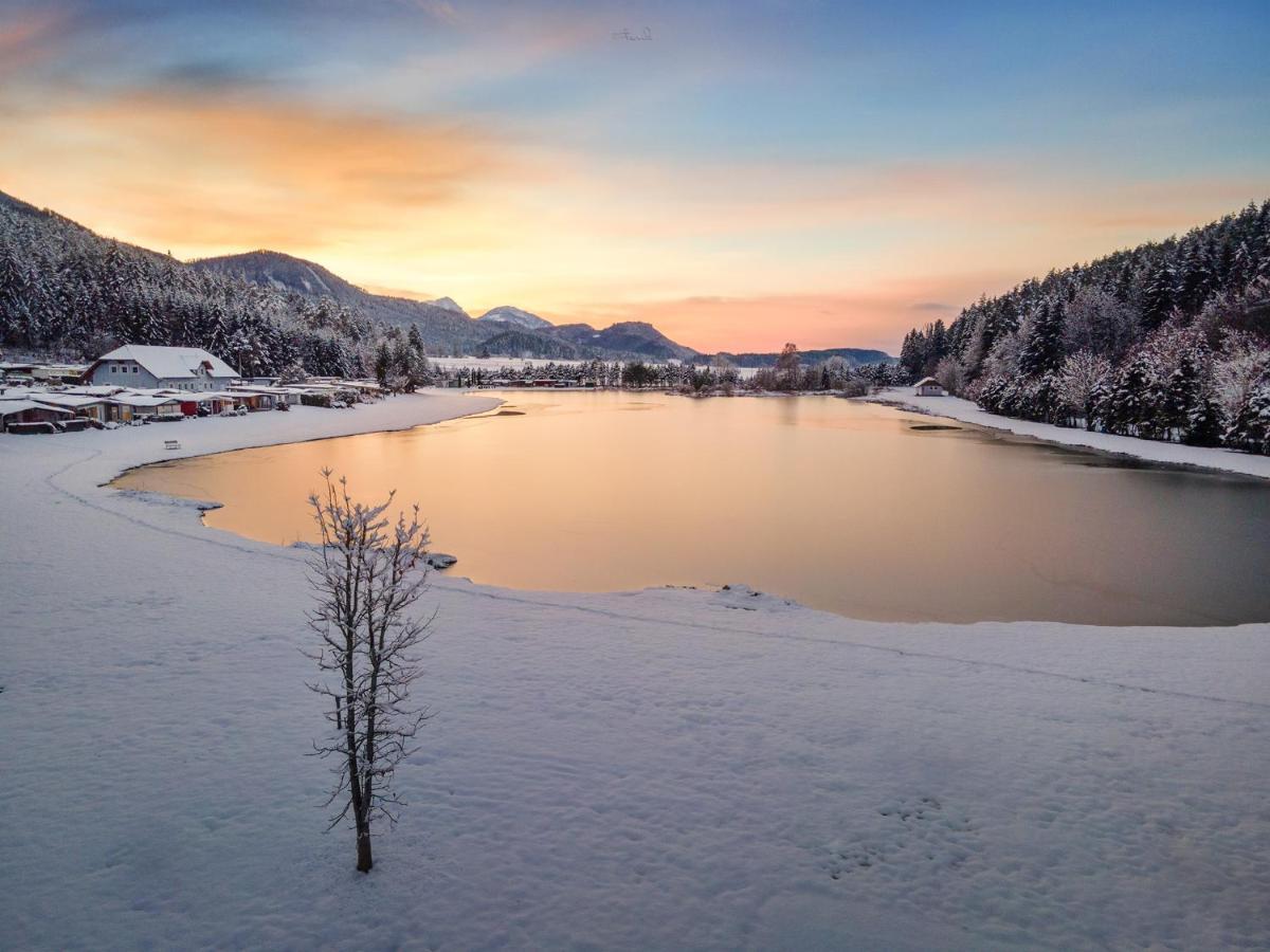 Pension Pirkdorfer See Smihel nad Pliberkom Exteriör bild